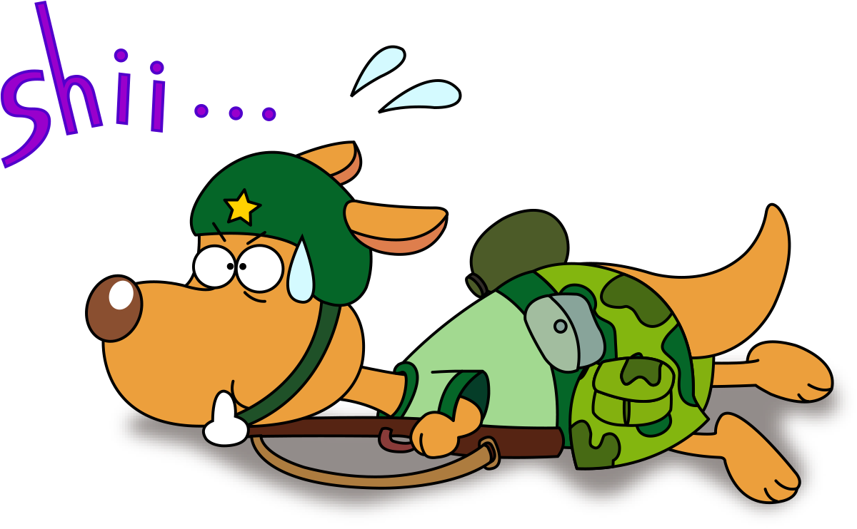 Vector Cartoon Hand-painted Funny Kangaroo Soldier - Vector Cartoon Hand-painted Funny Kangaroo Soldier (1317x1385)