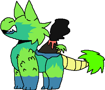 Tinysquib 3 0 Tropical Slugl Adopt Closed By Tinysquib - Cartoon (450x300)