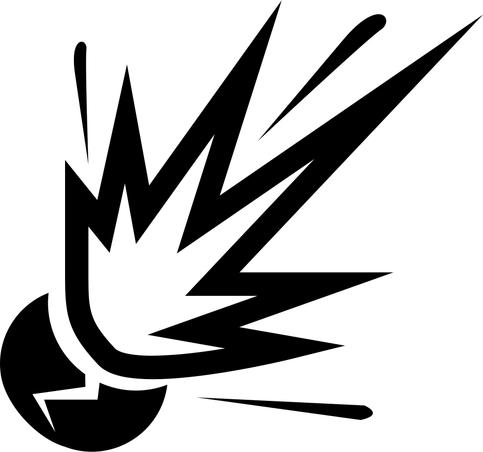 Bomb Explosion Comments - Explosion Icon (980x918)