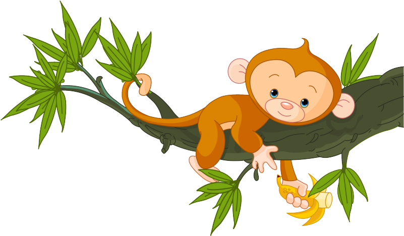 Tree Monkey Clip Art - Tree Monkey Clip Art (800x800)