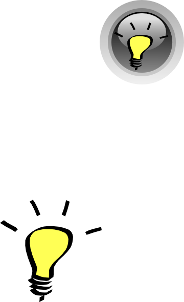 Conclusion Png Images - Light Bulb Clip Art (360x590)