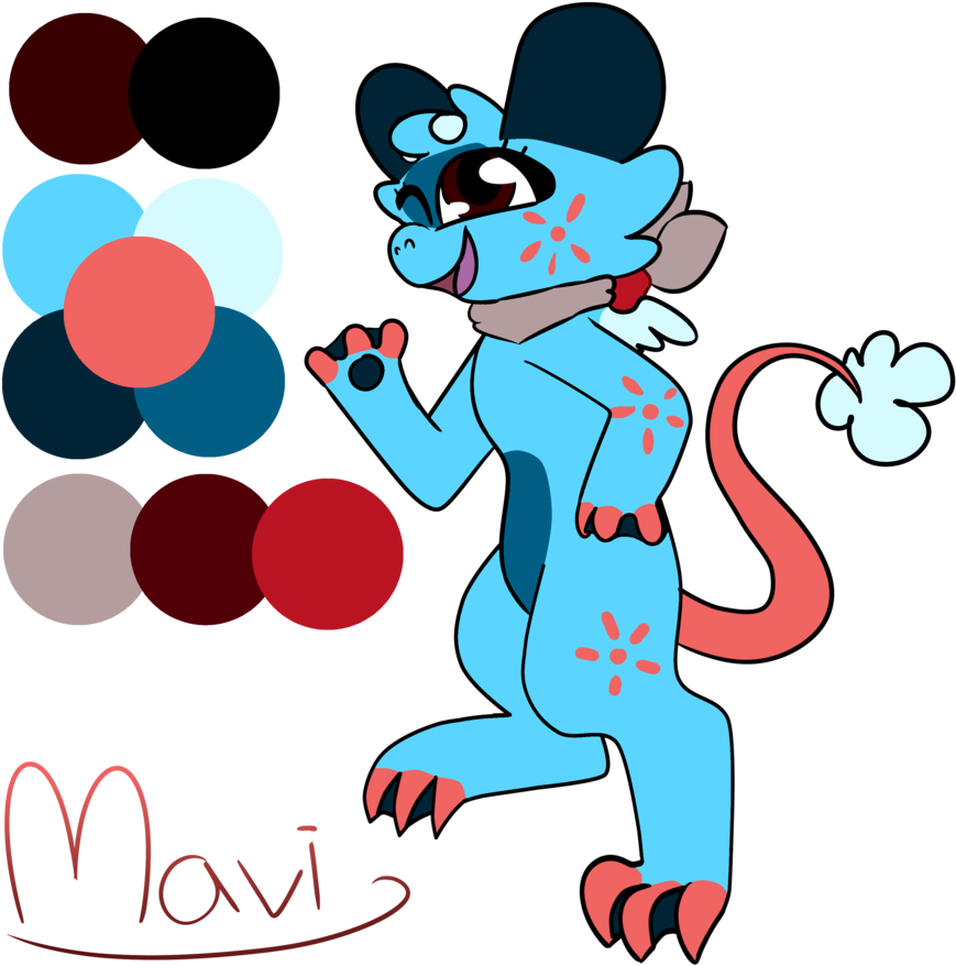 Mavi Ref By Callmenixx - Cartoon (896x891)