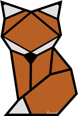 Fox Logo / Victoria Foxwood - Art Fox Logo (1152x1152)