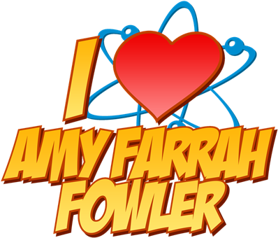 I Heart Amy Farrah Fowler - Heart Amy Farrah Fowler Round Ornament (400x400)