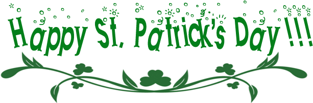 St Patricks Day St Patrick Day Clipart The Cliparts - St Patrick's Day Limericks (667x262)