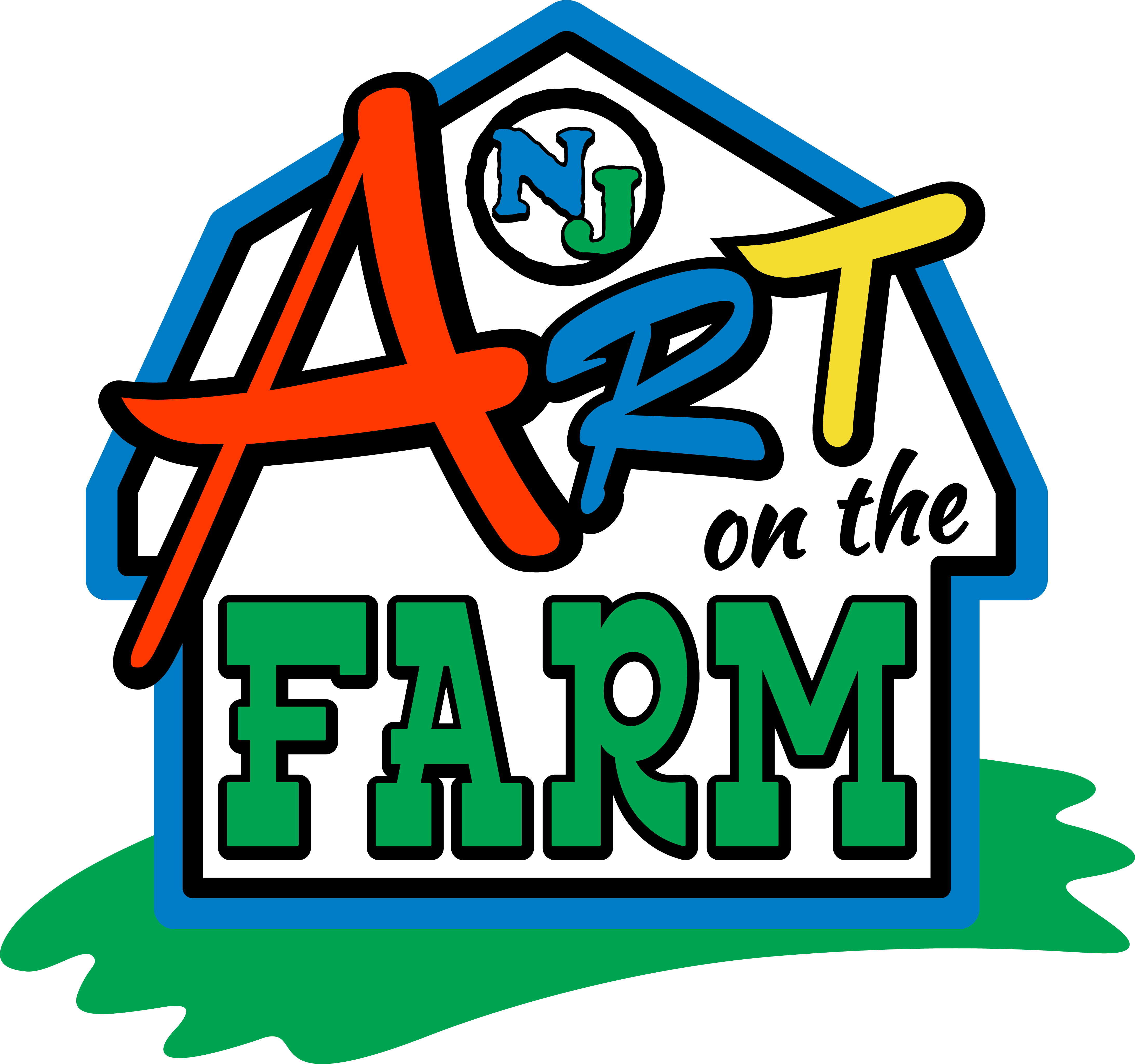 Art On The Farm Artlogofinallarge - Art On The Farm Artlogofinallarge (4371x4097)