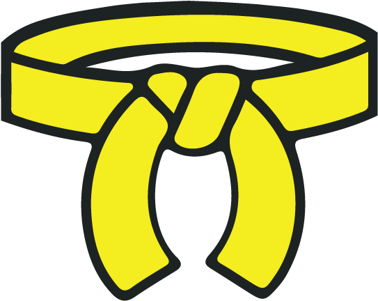 The Yellow Belt Is The Symbol Of The First Beams Of - Yellow Belt (576x462)