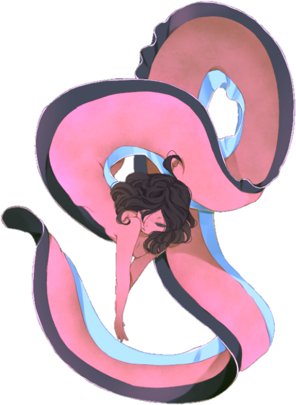 Eel Mermaid By Rosemoji - Stock Photography (803x803)