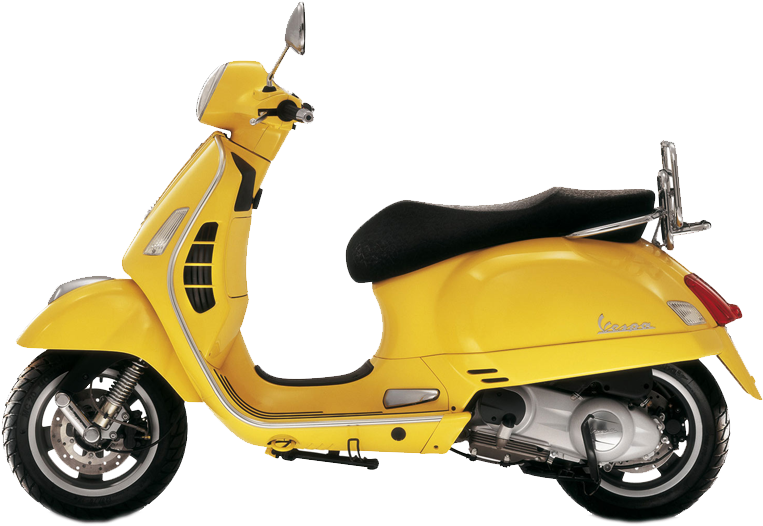 Vespa Scooter Png Transparent Free By Theartist100 - Vespa Gts 300 Super Sport 2018 (1000x800)