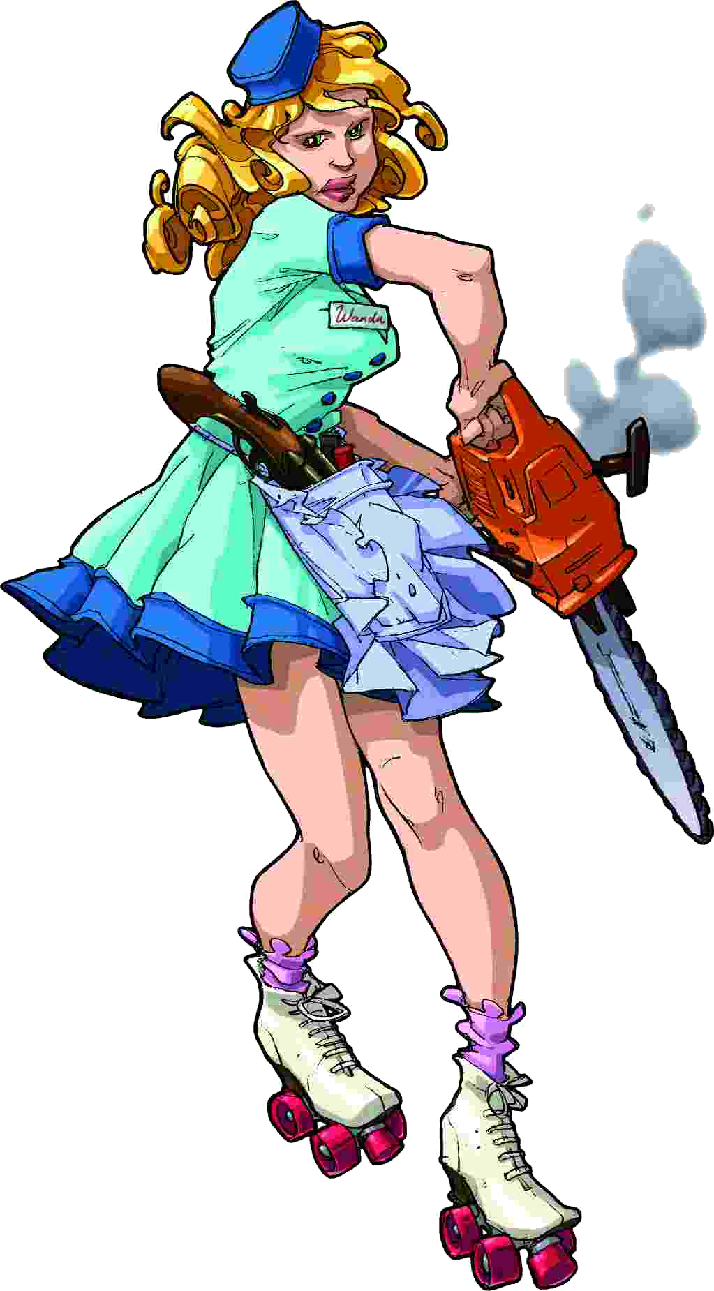 Zombicide Wanda The Waitress - Zombicide Wanda The Waitress (1023x1850)