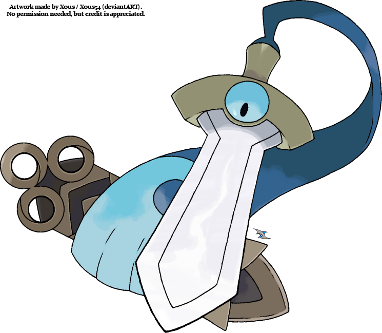 Honedge By Xous54 - Pokemon Honedge (745x649)