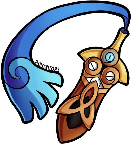 Honedge By Princeofspirits Honedge By Princeofspirits - Honedge Pokemon (600x619)