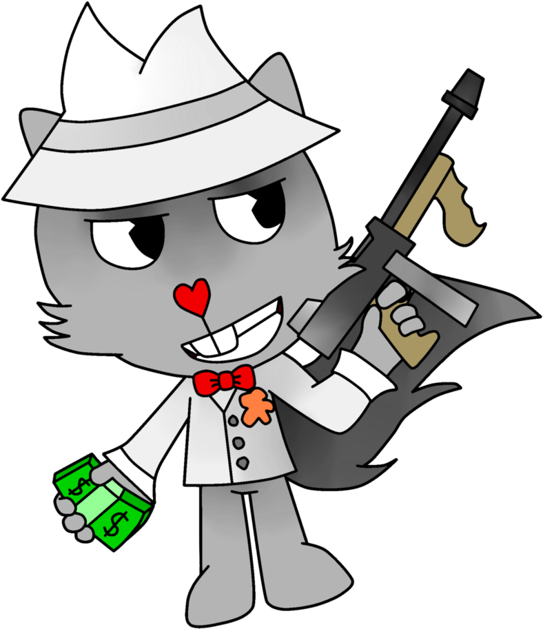 Don The Gangster Wolf By Theheroichuman - Cartoon (829x965)