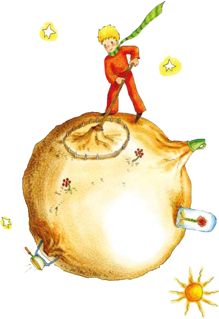 The Little Prince Illustration - The Little Prince Illustration (650x765)