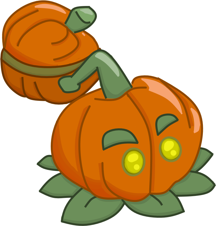 Pumpkin-pult Hd - Plants Vs Zombies Pumpkin (1000x1000)