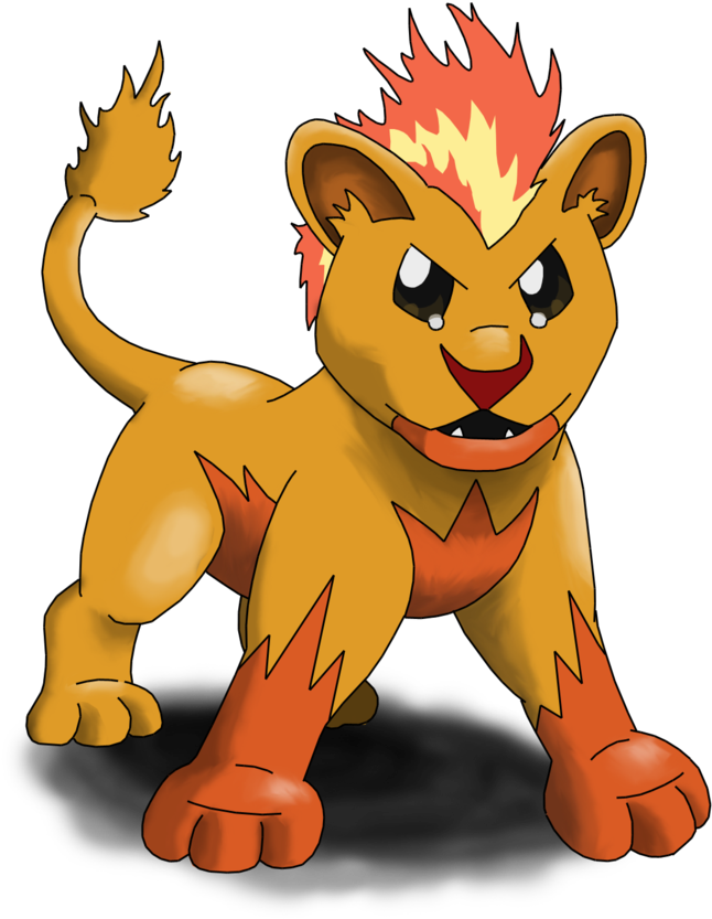 Pokemon Oc By Stark-liverbird - Pokemon Oc Lion (900x900)