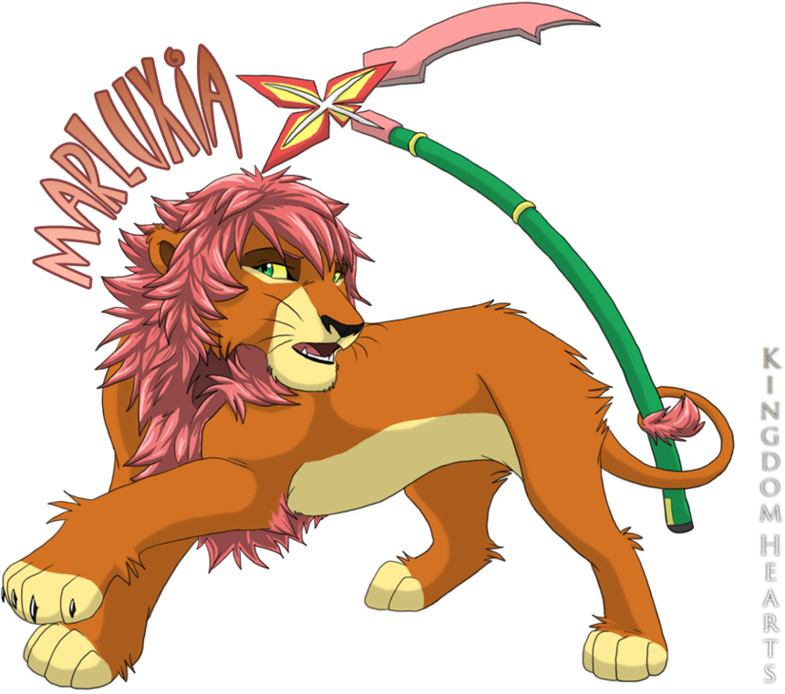 Pride Lands Marluxia By Nightrizer On Deviantart - Drawing (900x764)