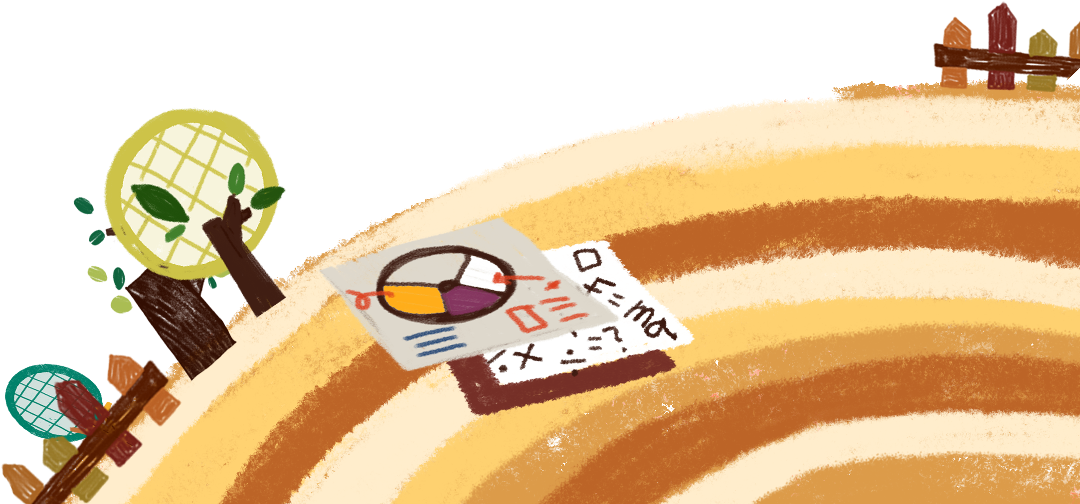 Cartoon Pen Illustrator Illustration - Cartoon Pen Illustrator Illustration (2468x1313)