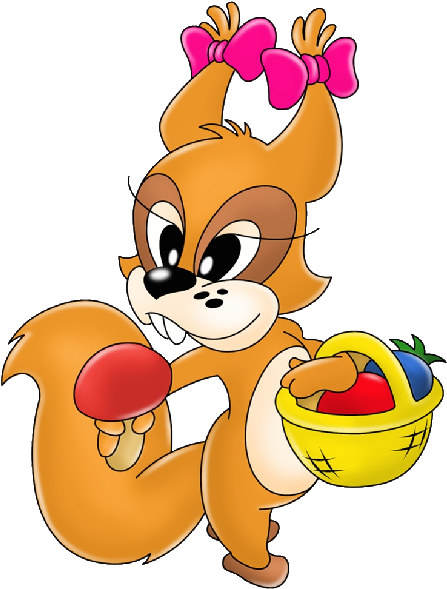 Cartoon Squirrel Animal Images - Cartoon (600x600)