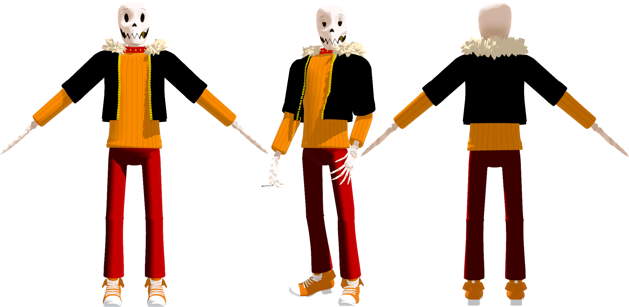 Swapfell Papyrus Dl By Kittynekkyo Swapfell Papyrus - Papyrus (2200x1080)