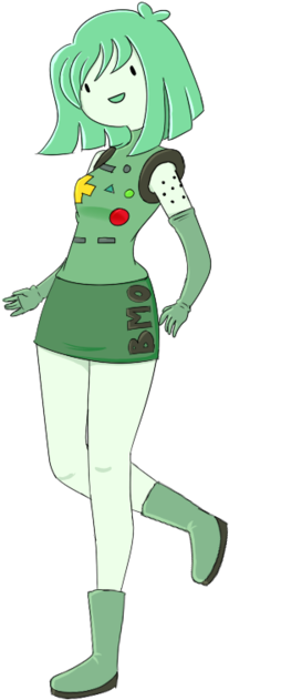 Beemo - Adventure Time Bmo As A Human (500x667)