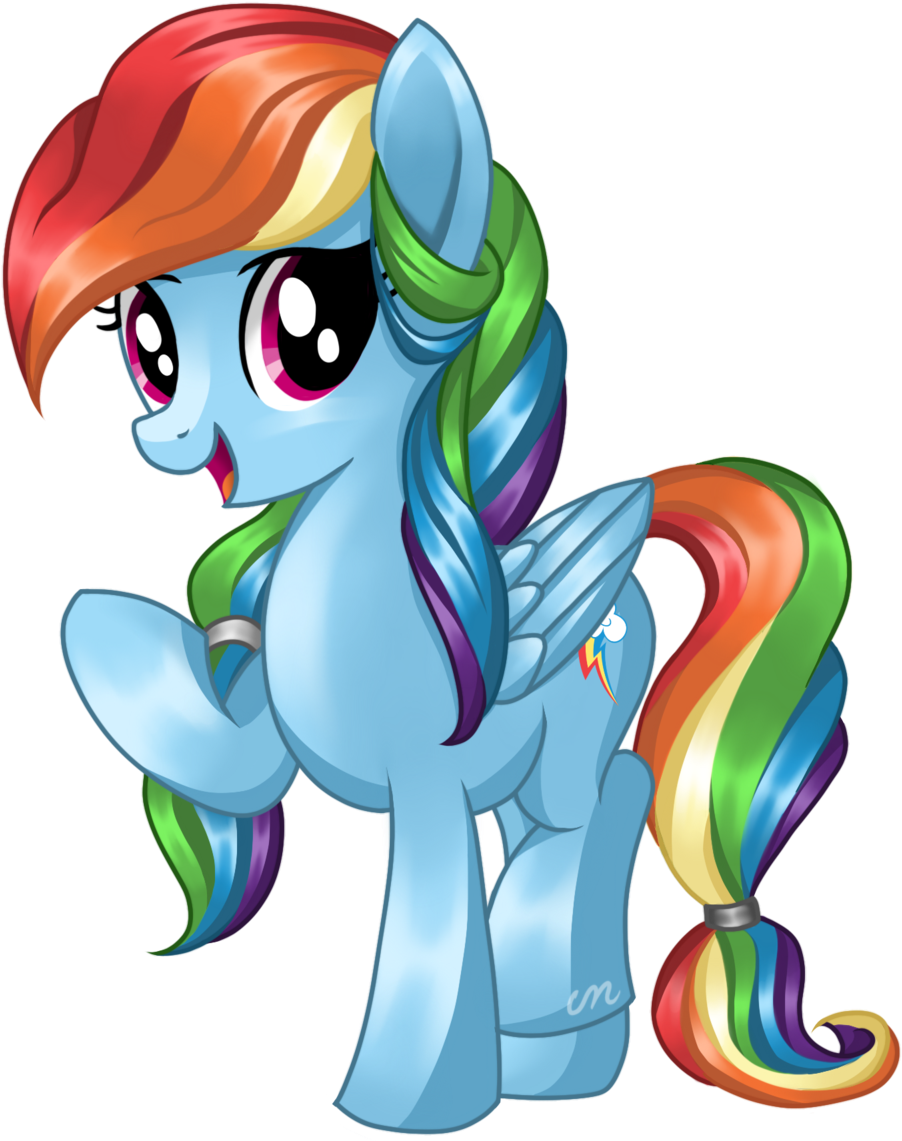 Sunshineshiny Rainbow Dash By Sunshineshiny - Rainbow Dash Different Mane (1024x1365)