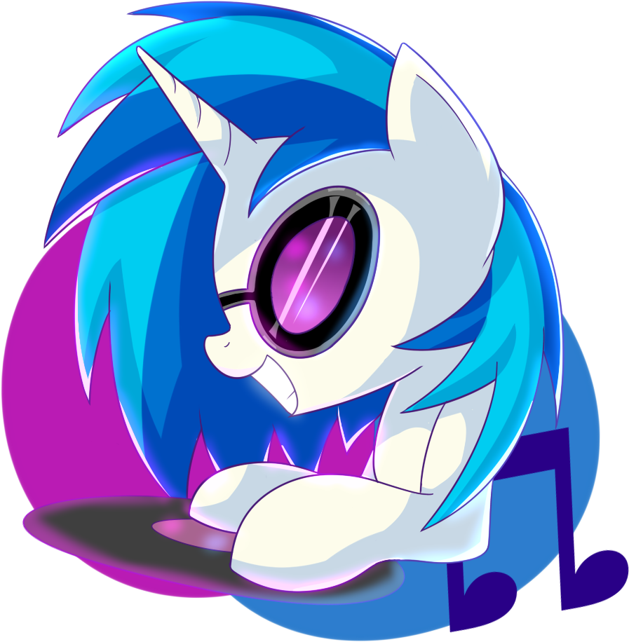 Vinyl Scratch By Hankofficer Vinyl Scratch By Hankofficer - Vinyl Scratch Fan Art (1000x1000)