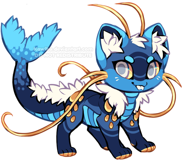 Nekoi Auction [closed] By Kawiku - Cute Animals For Ocs (650x563)