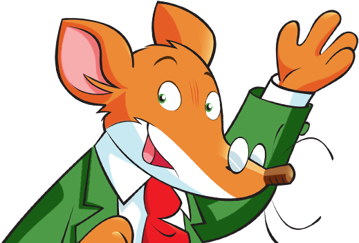 This Week We Decided To Feature A Series Of Books Great - Geronimo Stilton Dibujo Facil (532x379)