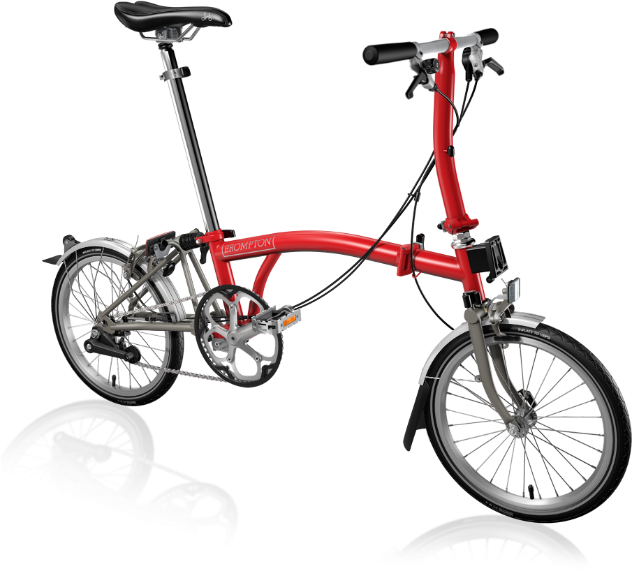 Brompton S2-lx - Brompton S2l 2017 Folding Bike | Blue (1000x1000)