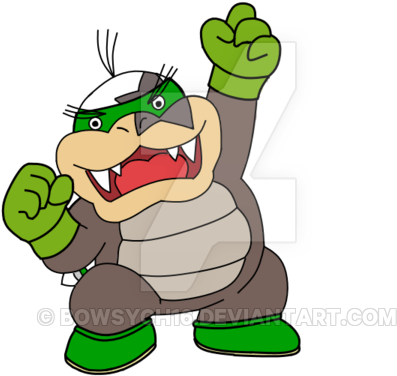 [koopalings] Ninja Morton Koopa Jr By Bowsych16 - Koopalings (600x500)