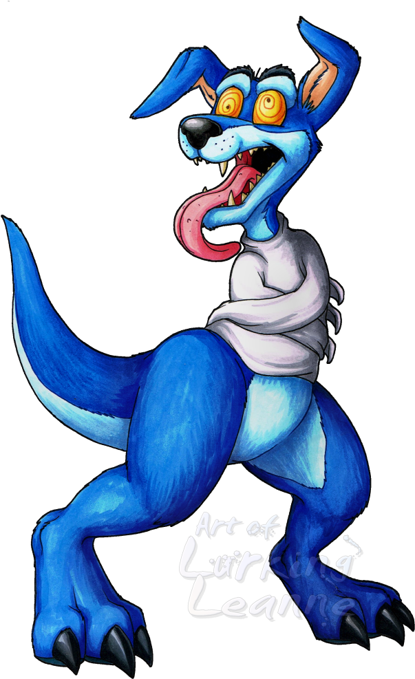 Ripper Roo By Lurking-leanne - Ripper Roo Crash Twinsanity (676x1000)