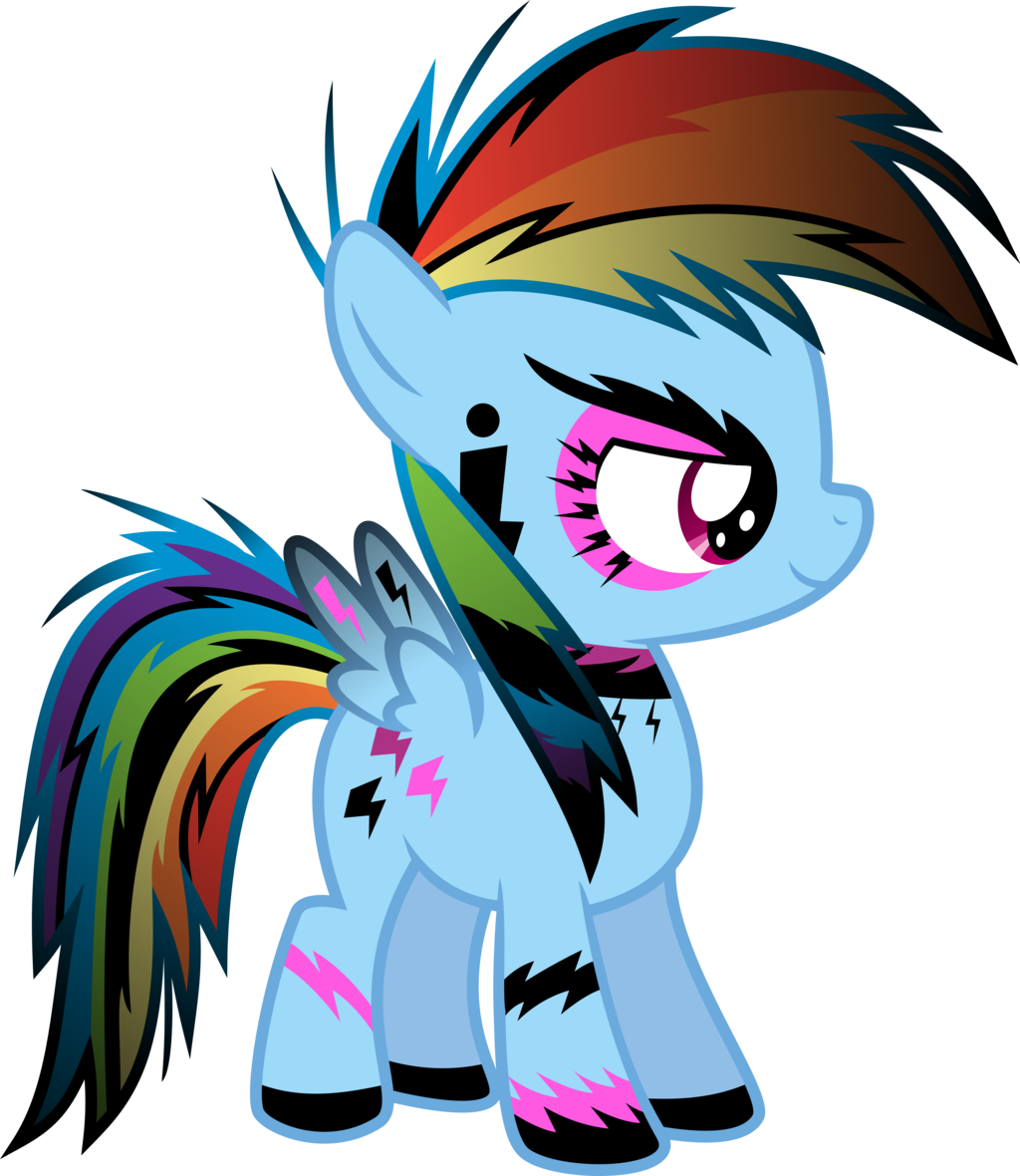 That Ponymania Thing By Serenawyr - Mlp Rainbow Rocks Heavy Metal (1024x1180)