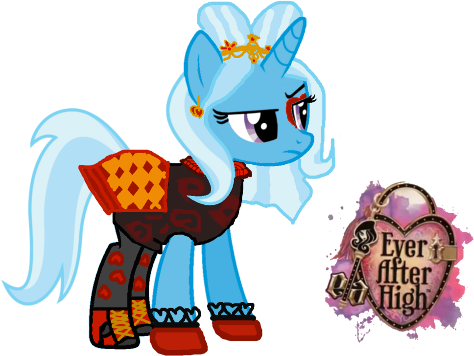 Trixie Lulamoon As Lizzie Hearts By Thunderfists1988 - Ever After High / Ever After High (1019x784)