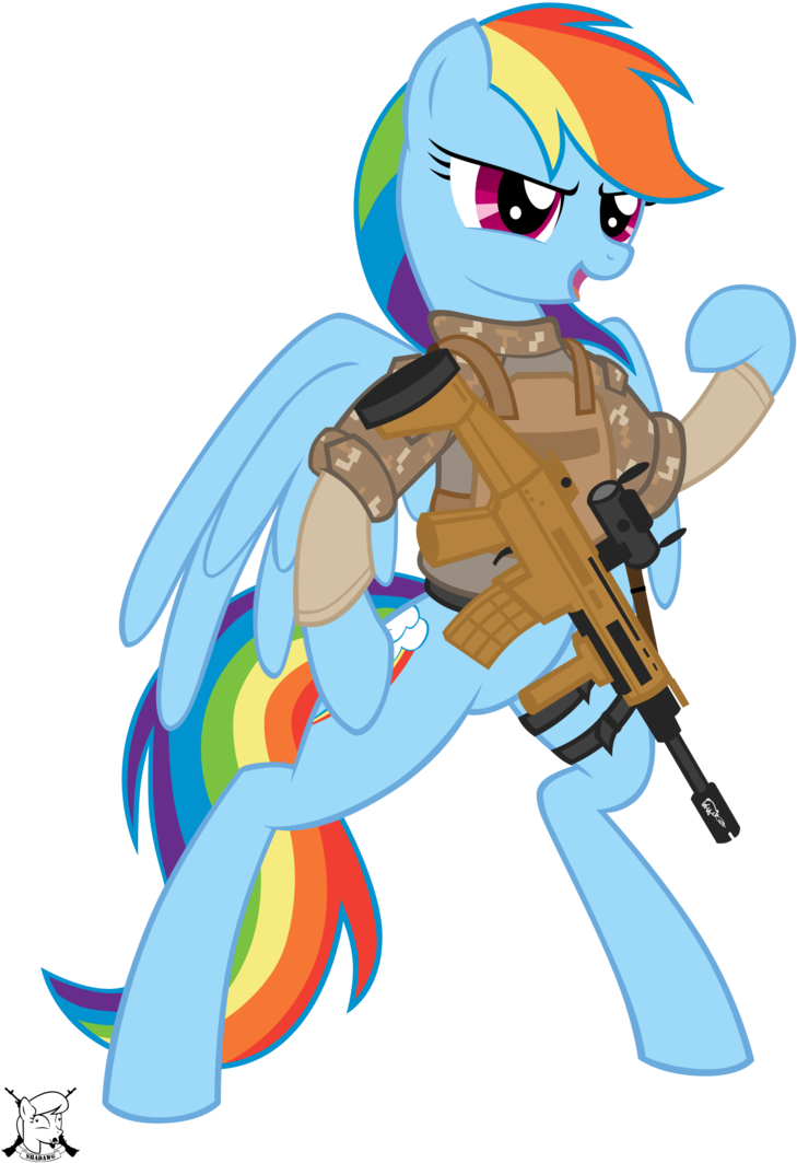 Rainbow Dash By Shadawg Rainbow Dash By Shadawg - My Little Pony Rainbow Dash Soldier (900x1160)