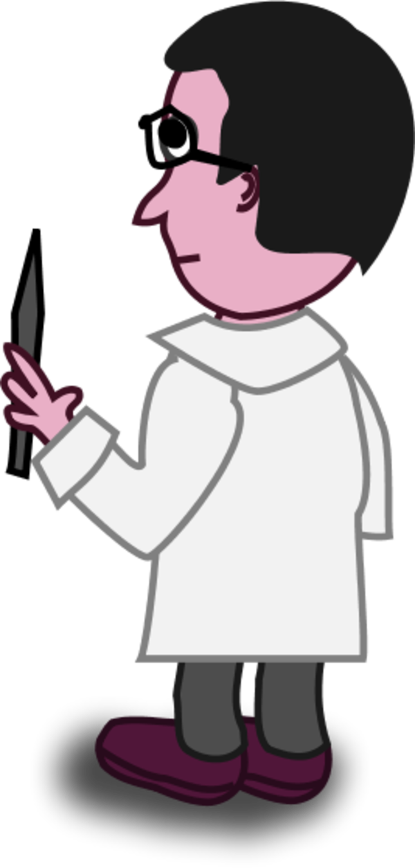 Professor Teacher Clip Art - Professor Teacher Clip Art (600x1254)