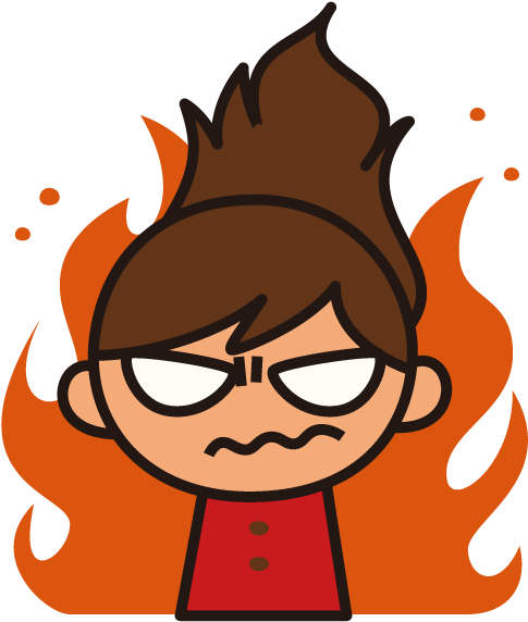 Anger Cartoon Child Woman - Angry Girl Cartoon Png (625x624)