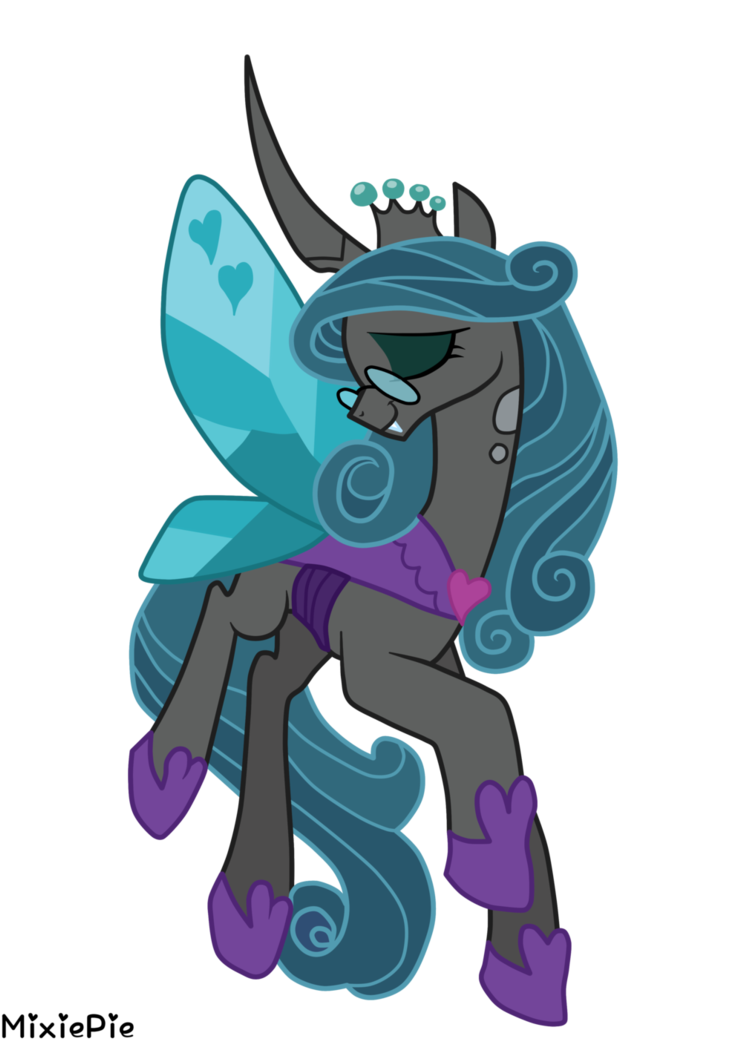 [mlp] Queen Chrysalis By Mixiepie - My Little Pony Queen Chrysalis Good (760x1052)