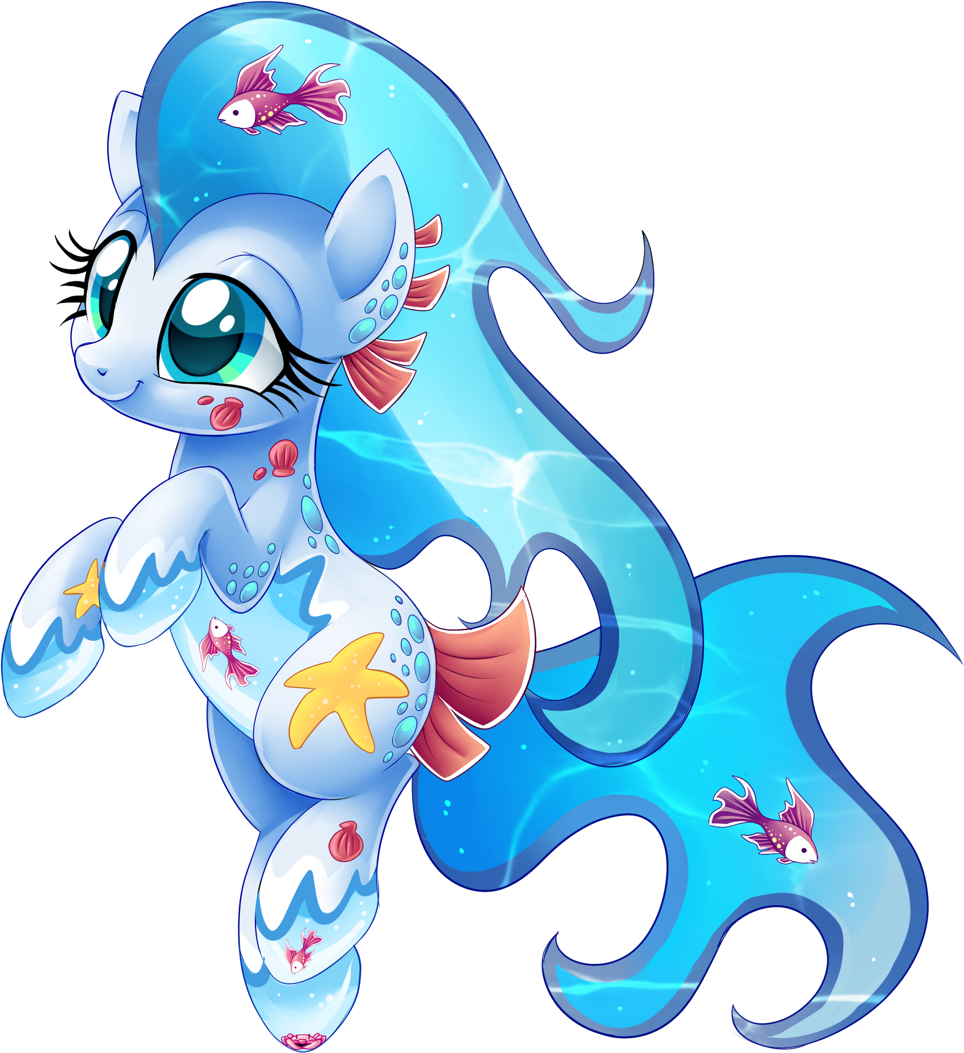 Sea Breeze By Centchi Sea Breeze By Centchi - Marilo Pony Inventadas (2000x2206)