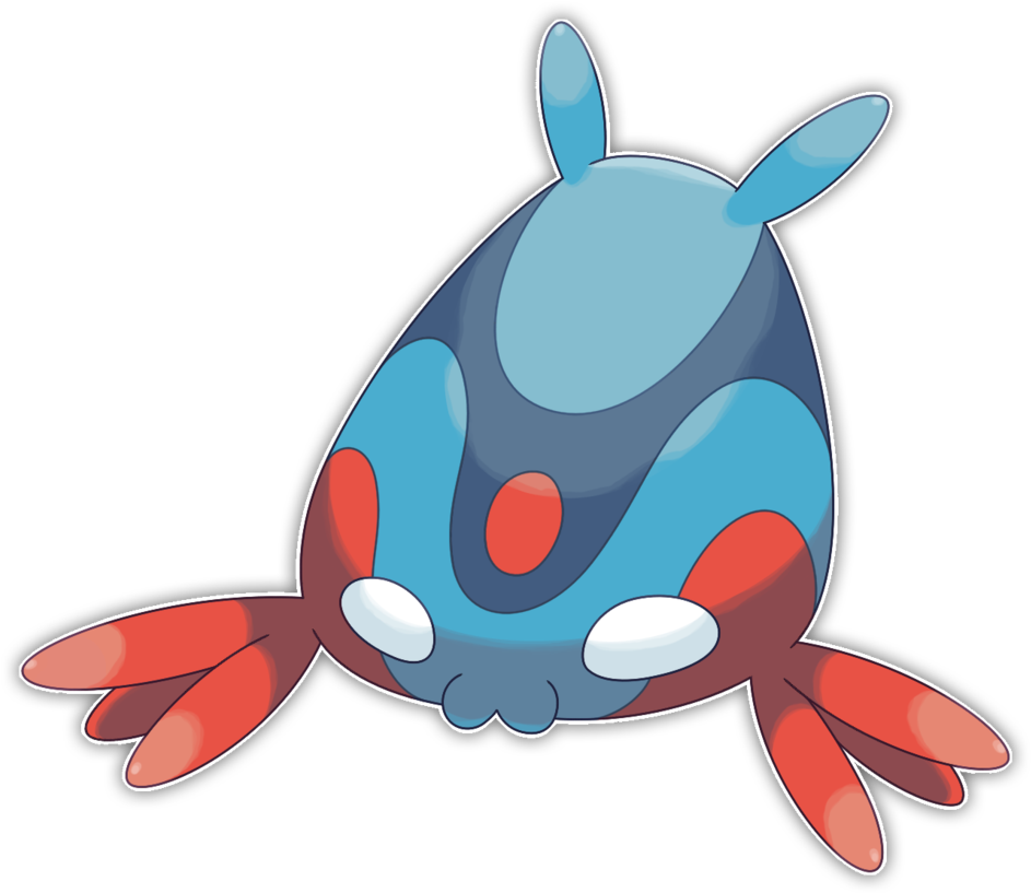 Pyrozoid, Luminous Fakemon By Smiley-fakemon - Chesapeake Blue Crab (956x835)
