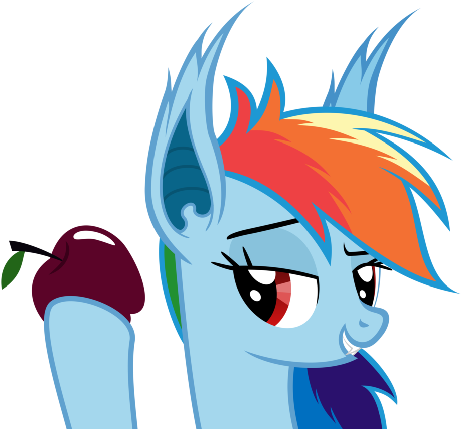 The Style By Magister39 - Rainbow Bat From My Little Pony (934x856)