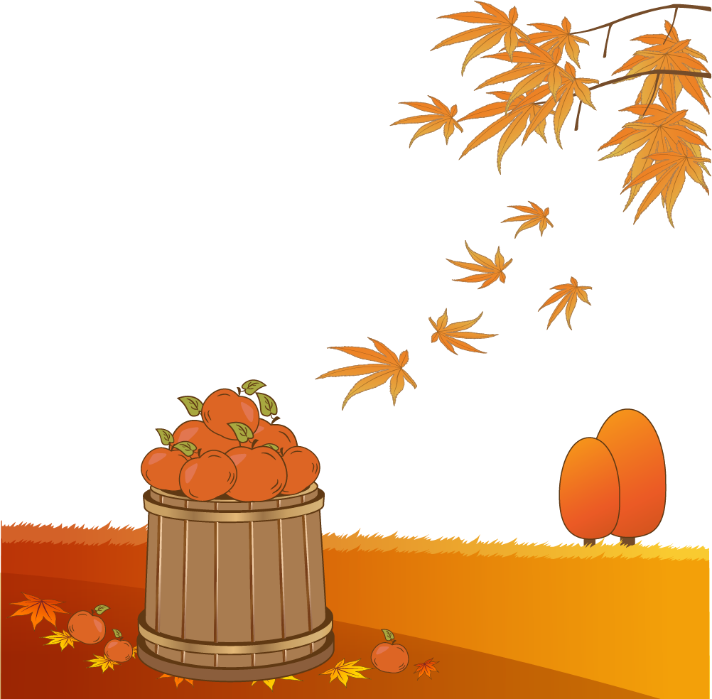 Autumn Maple Leaf Clip Art - Autumn Maple Leaf Clip Art (1002x984)