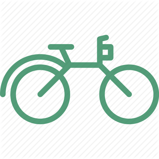 Bike To A Different Destination Each Day Of The Week - Graphic Design (512x512)