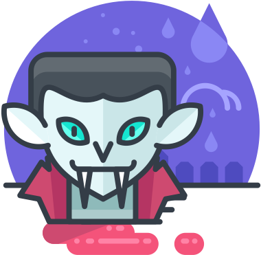 Costume, Dress, Halloween, Monster, Freak, Scary, Scarey - Vampire Icon Png (512x512)