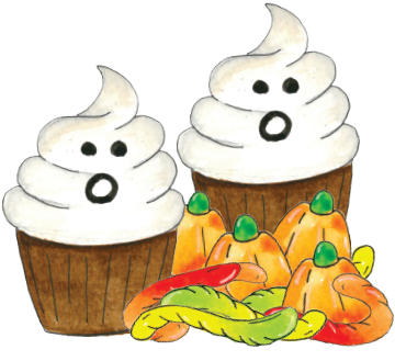 So Many Halloween Treats It S Scary Rh Marketdistrict - Cartoon (360x360)