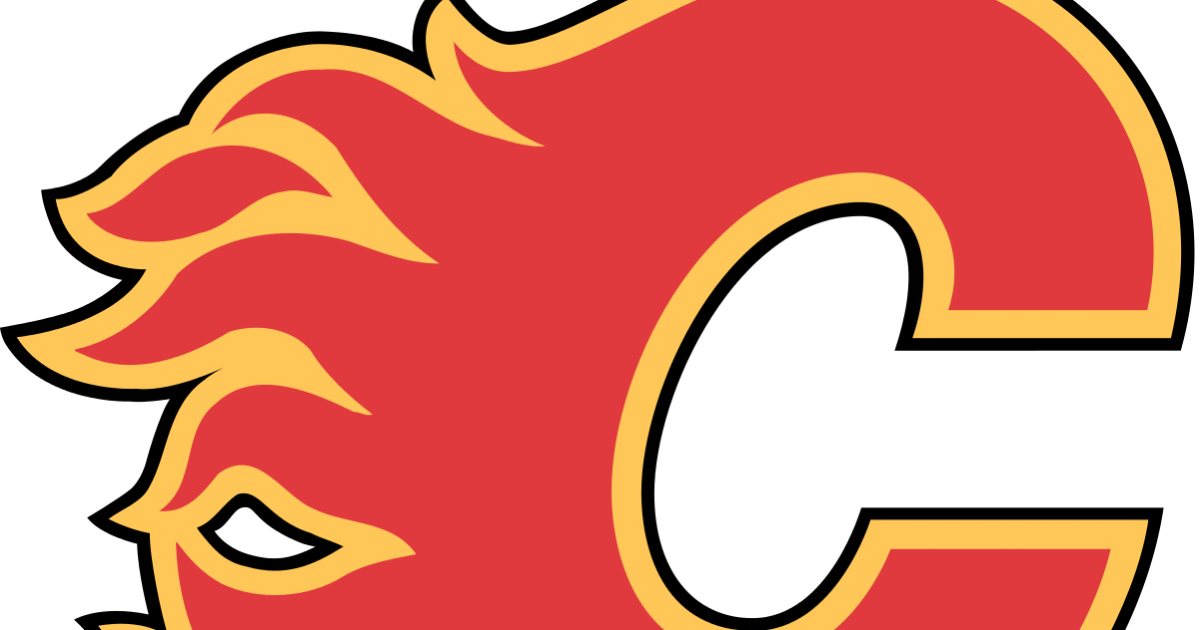 Calgary Flames Fan Upbraided For Dumping Beer On A - Calgary Flames Nhl Logos (1200x630)