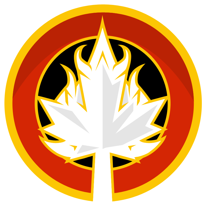 Shl Hockey > Calgary Flames Concept Logo - Charing Cross Tube Station (800x800)
