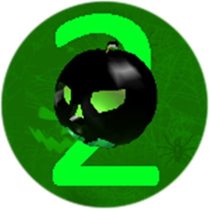Secret Halloween Badge - Circle (420x420)