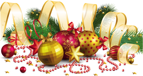 Christmas Decorations - Christmas Decorations Png (600x366)