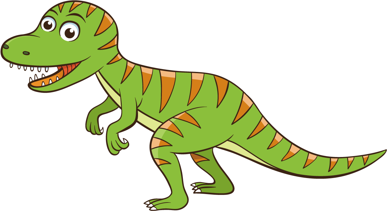 Tyrannosaurus Rex Cartoon Dinosaur - Dinosaur Image Transparent Cartoon (1276x1276)